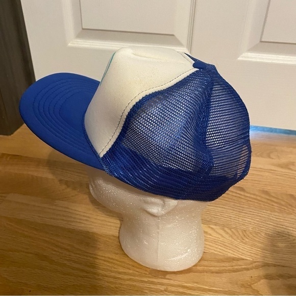 Vintage S/S Dolphin Trucker Hat Snap Back Mesh Rope Lapel Vacation Beach Florida - Picture 6 of 11